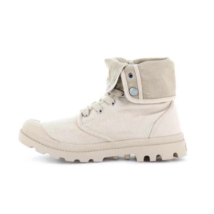 Bottes Palladium Baggy Femme Beige | FR RYN015X